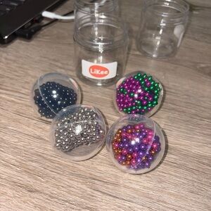 15 Stress Balls Squishy Squeeze Stress Balls Stress Relief Magentic Beads